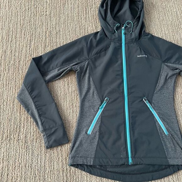 Avalanche Grey Coat with Hood - Picture 2 of 6